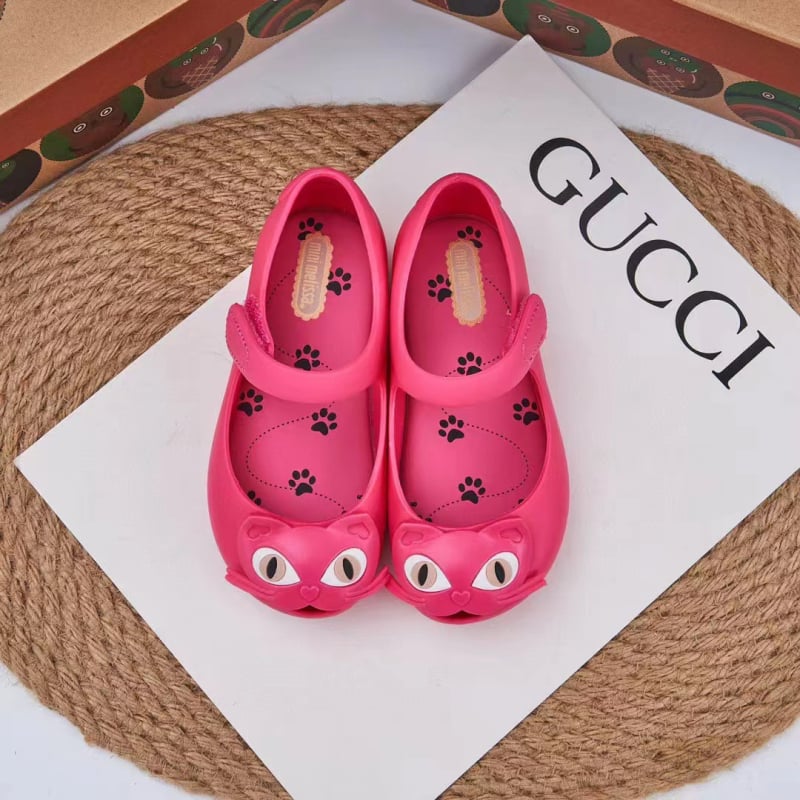 PVC felső részű gyerek hercegnő szandál Velcro-záródással, uniszex 4–12 éveseknek, koreai stílus, tavasz 2023