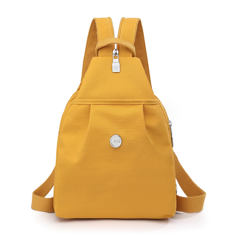 Γυναικεία crossbody τσάντα από Oxford ύφασμα, για ταξίδια αναψυχής, κλείσιμο με φερμουάρ, επένδυση πολυεστέρα, εσωτερική τσέπη με φερμουάρ