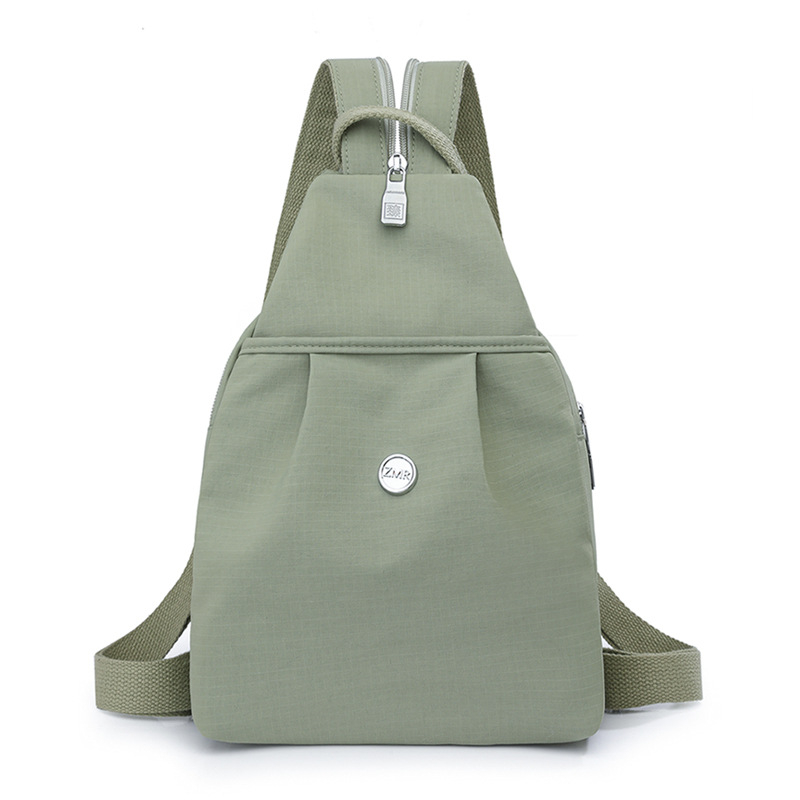 Γυναικεία crossbody τσάντα από Oxford ύφασμα, για ταξίδια αναψυχής, κλείσιμο με φερμουάρ, επένδυση πολυεστέρα, εσωτερική τσέπη με φερμουάρ