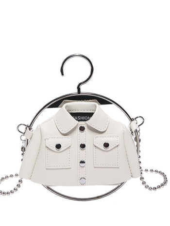 Geantă PU cu formă orizontală pătrată, închidere magnetică, buzunar interior cu fermoar și strat intermediar, Toamnă 2024