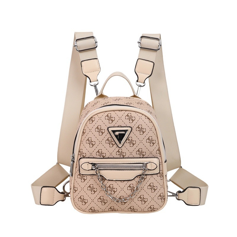 Γυναικεία τσάντα PVC σε street fashion, τρισδιάστατος εξωτερικός σχεδιασμός, 3-σε-1 τσάντα: σακίδιο/ώμου/crossbody με θήκη φερμουάρ