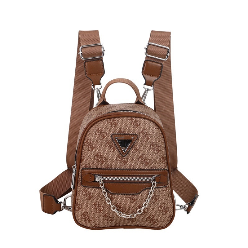 Γυναικεία τσάντα PVC σε street fashion, τρισδιάστατος εξωτερικός σχεδιασμός, 3-σε-1 τσάντα: σακίδιο/ώμου/crossbody με θήκη φερμουάρ