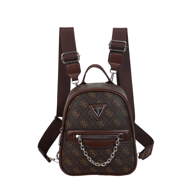 Γυναικεία τσάντα PVC σε street fashion, τρισδιάστατος εξωτερικός σχεδιασμός, 3-σε-1 τσάντα: σακίδιο/ώμου/crossbody με θήκη φερμουάρ