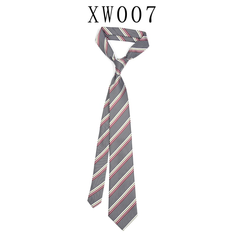 Cravată bărbați Jacquard cu model punct, fibre poliester, căptușeală poliester