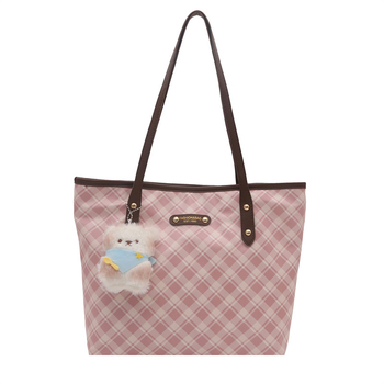 Női tote táska, nagy kapacitás, városi minimalist stílus, cipzáras nyitás, poliészter bélés, vízszintes négyszögletes forma