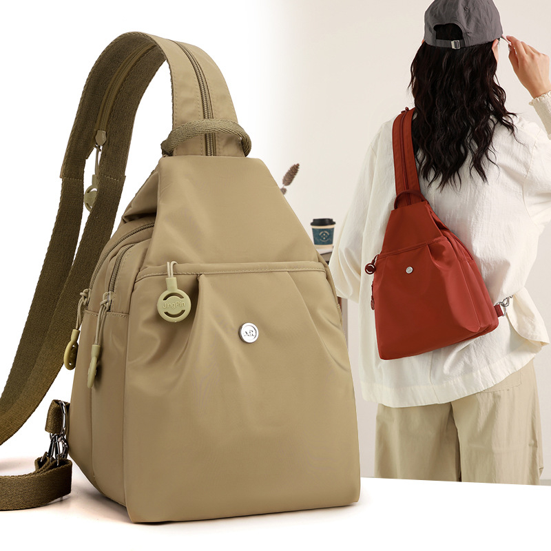 Σακίδιο από Oxford ύφασμα για αστικό στυλ — Θερινή έκδοση 2025, ελαφρύ, με κλείσιμο φερμουάρ, εσωτερικές θήκες: θήκη με φερμουάρ, θήκη τηλεφώνου, θήκη για ταυτότητα