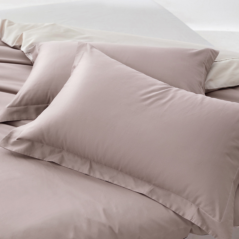 Hosszú szálú pamut ágyneműhuzat készlet, twill szövés, reaktív festés, mindenkori szezonokra, négy- vagy háromdarabos készlet