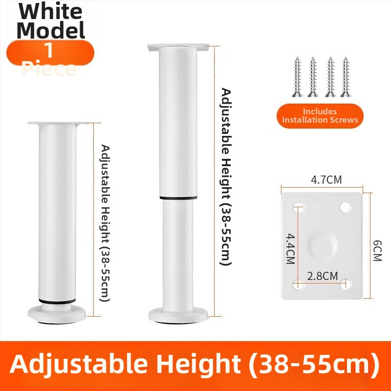 Állítható bútorlábak – rozsdamentes acél és hideg hengerelt acél; univerzális felhasználás; modern, minimalist stílus; bevonat sütőben égett