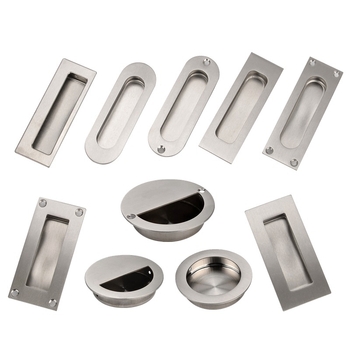 Skrivena ručka od 304 nehrđajućeg čelika, brušena površina, moderna minimalistička stil, za klizna vrata i ladice namještaja