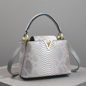 Geantă tip găleată | Material PU | Pentru naveta de afaceri | Formă: tip găleată | Închidere cu capac