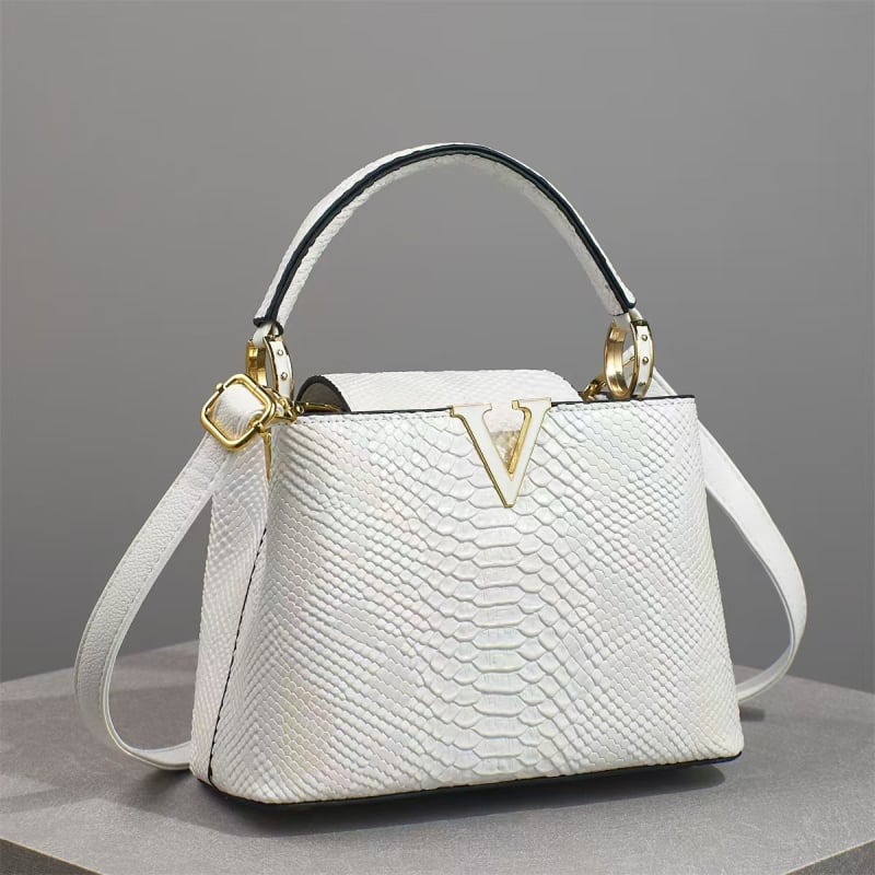 Geantă tip găleată | Material PU | Pentru naveta de afaceri | Formă: tip găleată | Închidere cu capac