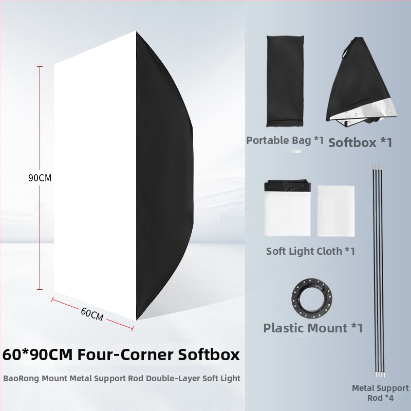 Lumină LED profesională pentru fotografie, 100W, 220V, reglaj intensitate, montură Baorong bayonet