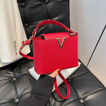 Ženska PU torbica, urbani minimalistički stil, horizontalni kvadratni oblik, mala veličina, crossbody torba s jednom naramenicom