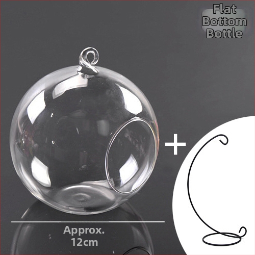 Γυάλινο μπουκάλι DIY για μικρο-τοπία με βρύα – Υψηλό borosilikat γυαλί, Creative Workshop, συσκευασία από χαρτόνι, κρεμαστό μπουκάλι