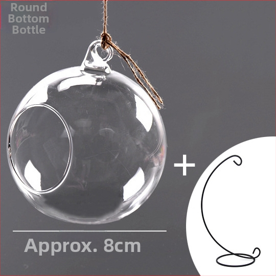 Γυάλινο μπουκάλι DIY για μικρο-τοπία με βρύα – Υψηλό borosilikat γυαλί, Creative Workshop, συσκευασία από χαρτόνι, κρεμαστό μπουκάλι