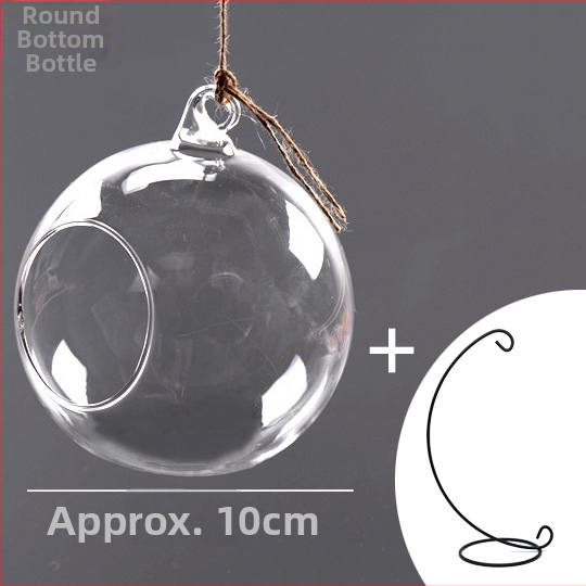 Γυάλινο μπουκάλι DIY για μικρο-τοπία με βρύα – Υψηλό borosilikat γυαλί, Creative Workshop, συσκευασία από χαρτόνι, κρεμαστό μπουκάλι