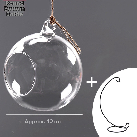 Γυάλινο μπουκάλι DIY για μικρο-τοπία με βρύα – Υψηλό borosilikat γυαλί, Creative Workshop, συσκευασία από χαρτόνι, κρεμαστό μπουκάλι