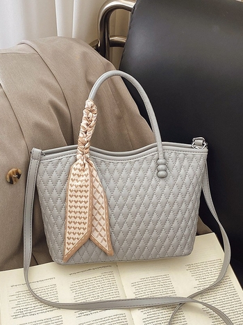 PU ženska torba, Water Bucket stil, oblik kade, zatvarač, podstava poliester, jednodijelni remen, izlazak jesen 2025