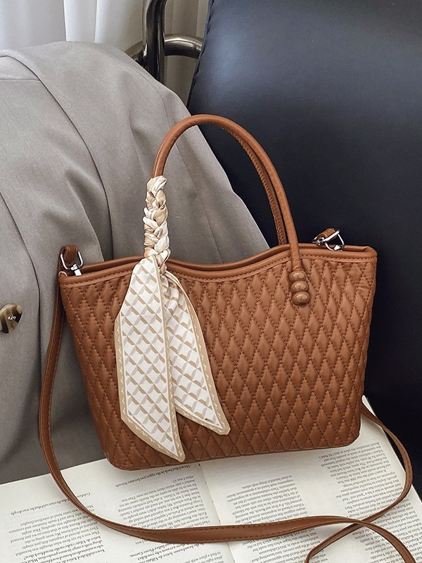 PU ženska torba, Water Bucket stil, oblik kade, zatvarač, podstava poliester, jednodijelni remen, izlazak jesen 2025