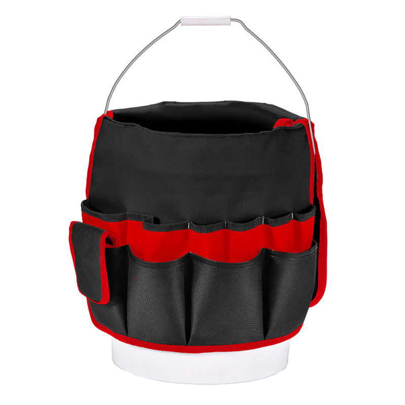 Τσάντα εργαλείων κήπου, συμβατή με κουβά, από Oxford ύφασμα, πολλαπλών στρώσεων αδιάβροχη