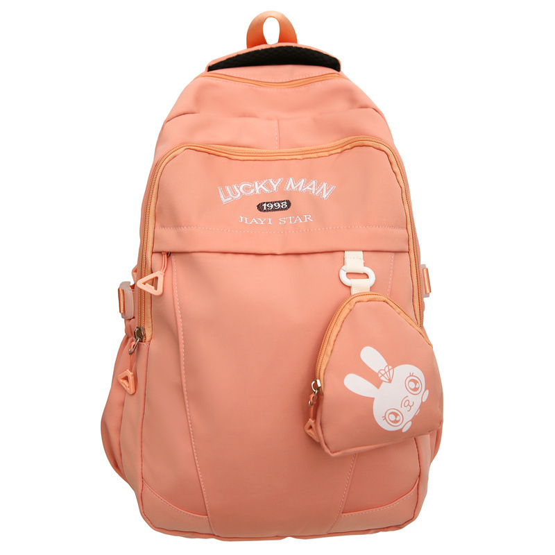 Goupeng σχολική τσάντα πλάτης από Oxford ύφασμα, επένδυση νάιλον, κλείσιμο με φερμουάρ, αδιάβροχη και ανθεκτική στη φθορά, μεγάλης χωρητικότητας