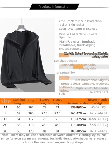 Unisex vanjska windbreaker jakna s kapuljačom, UPF50+ zaštita od sunca, lagana, prozračna, otporna na vjetar