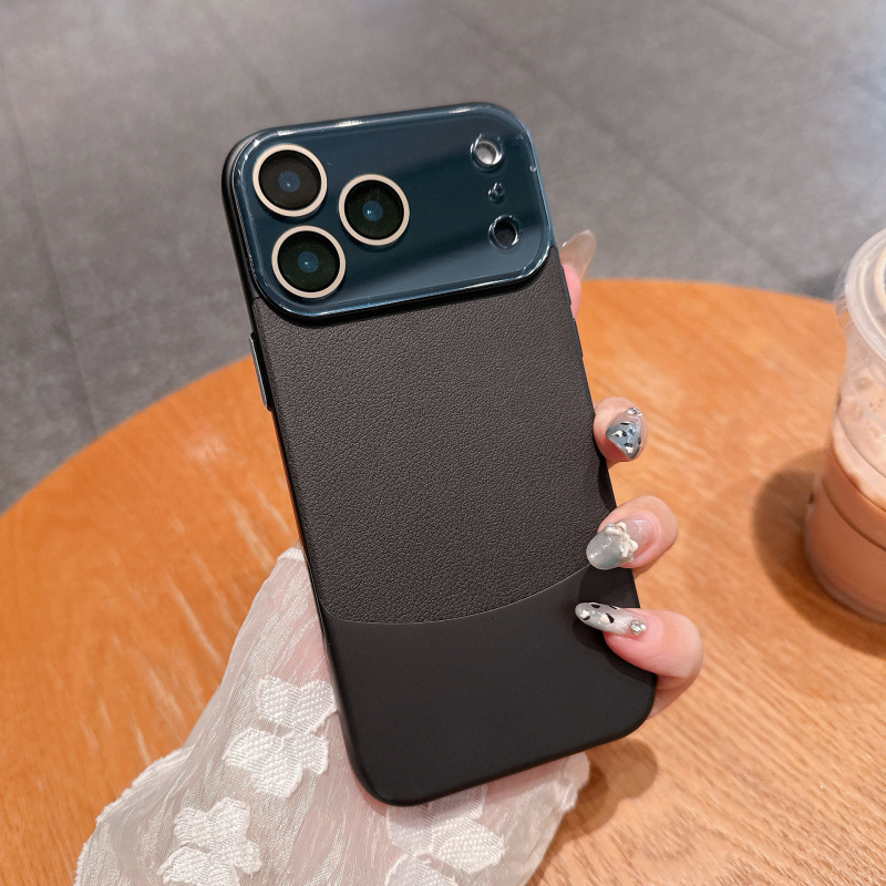 Θήκη Napa Leather Pebbled για iPhone 17 Pro Max – ματ φινίρισμα, πλήρης προστασία, αντοχή σε κραδασμούς, προστασία φακών