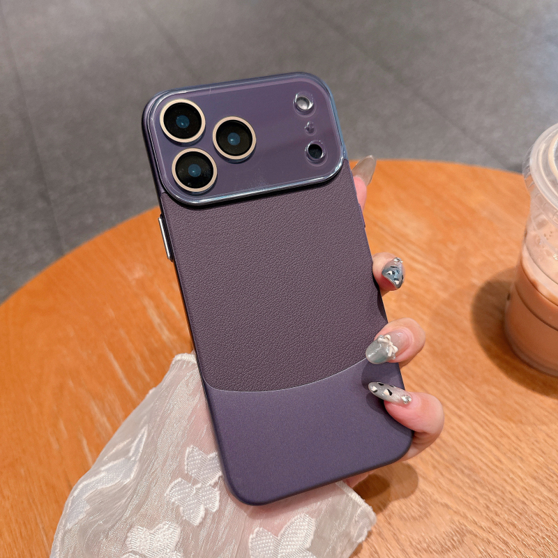 Θήκη Napa Leather Pebbled για iPhone 17 Pro Max – ματ φινίρισμα, πλήρης προστασία, αντοχή σε κραδασμούς, προστασία φακών