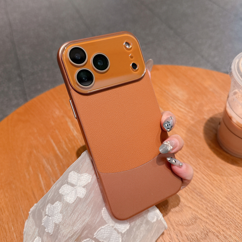 Θήκη Napa Leather Pebbled για iPhone 17 Pro Max – ματ φινίρισμα, πλήρης προστασία, αντοχή σε κραδασμούς, προστασία φακών