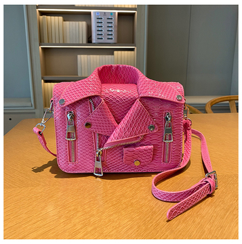 Ženska crossbody torba – PU materijal, ulicni stil, vodoravni kvadratni oblik, zatvaranje zatvaračem, unutarnji skriveni džep.