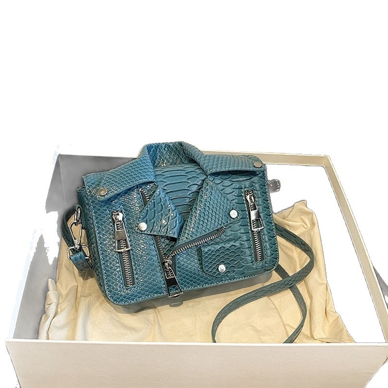Ženska crossbody torba – PU materijal, ulicni stil, vodoravni kvadratni oblik, zatvaranje zatvaračem, unutarnji skriveni džep.