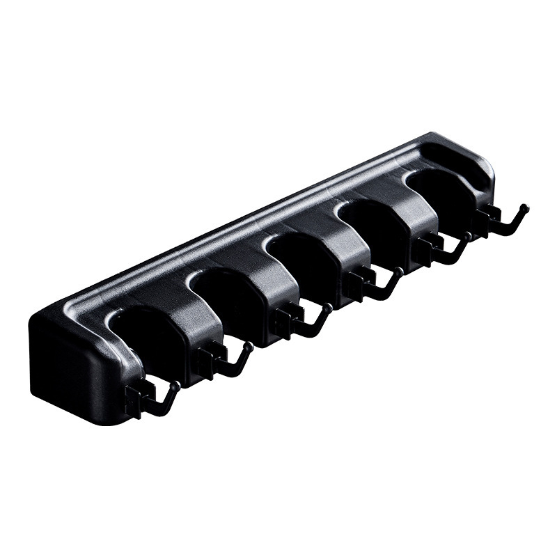 Държач за метла и моп за баня, пластмасова закачалка, клип за моп, стенен държач, модерен стил