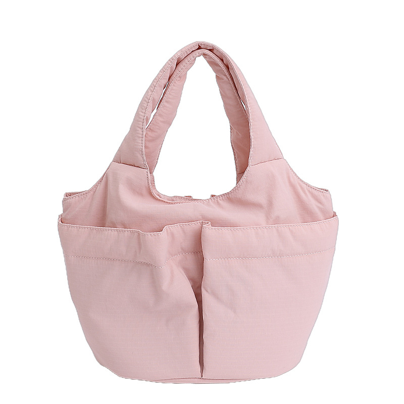 Utcai divat bucket táska, anyag: textil, cipzáras nyitás, telefon zseb, poliészter bélés, 2025 nyár