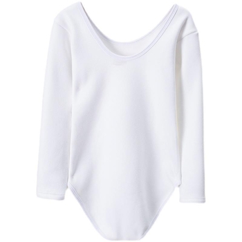 Dječji baletni bazni top, pamuk i elastan 6%, bez ovratnika, za djecu do 17 godina, pogodan za plesne kostime