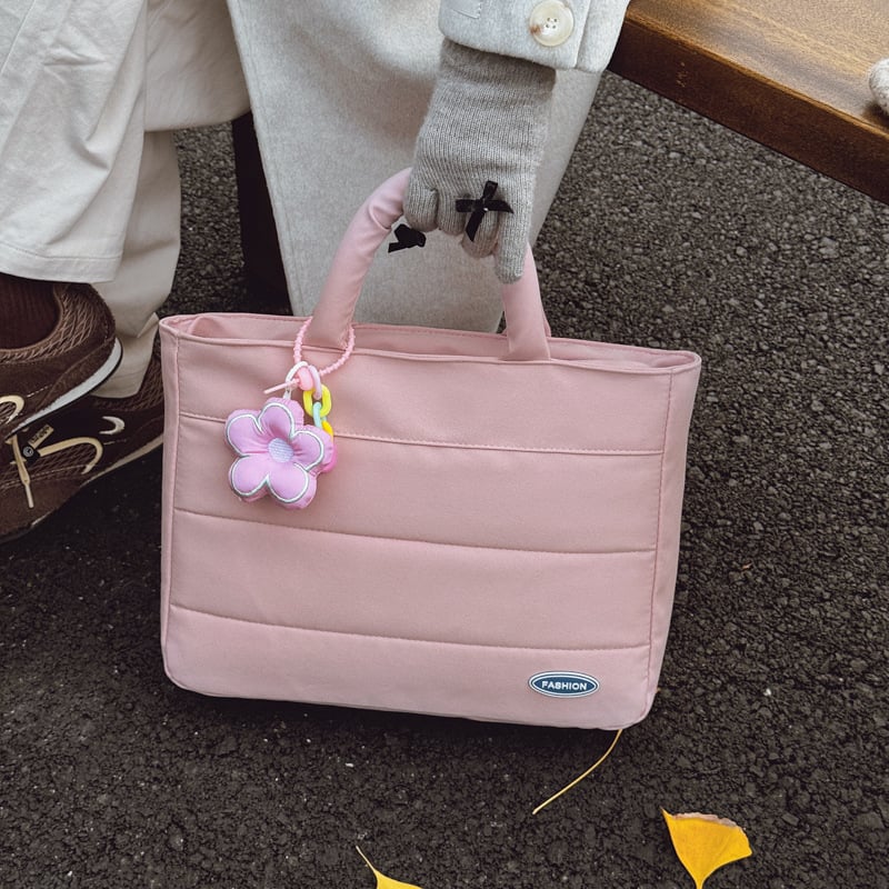 Koreai stílusú női kézitáska notebookhoz — nylon; vízálló; ultra könnyű; légáteresztő; kopásálló