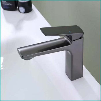 Meďová kúpeľňová batéria pre umývadlo, pod doskou, miešacia batéria, keramický diskový ventil