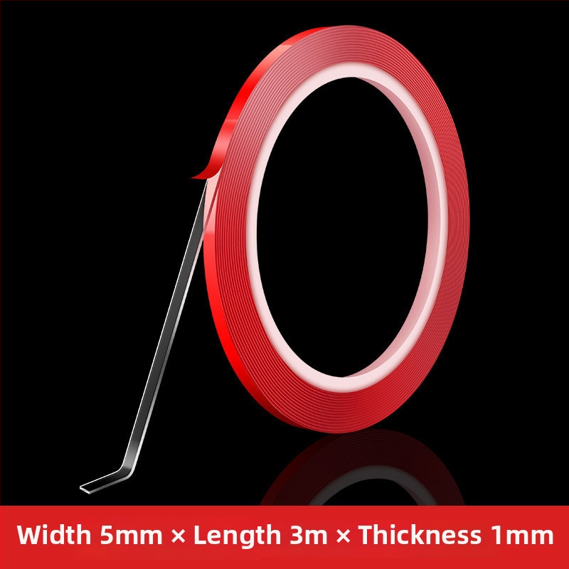 LED ταινία με διπλής όψεως ακρυλικό κόλλα για τοποθέτηση σε κανάλια — χωρίς ίχνη, υψηλή διαφάνεια, χωρίς κατάλοιπα