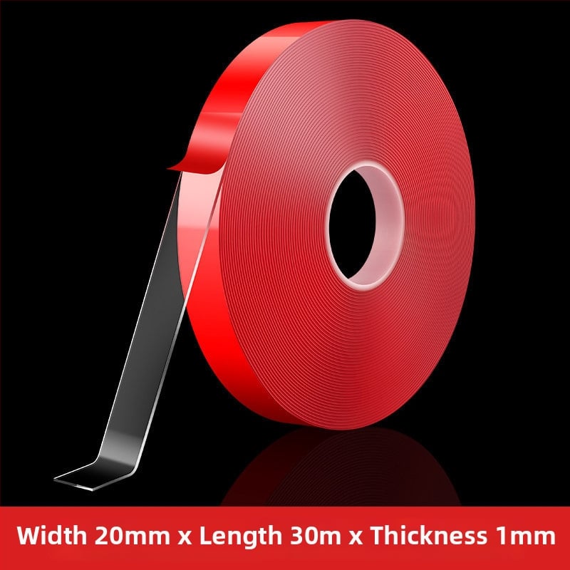 LED ταινία με διπλής όψεως ακρυλικό κόλλα για τοποθέτηση σε κανάλια — χωρίς ίχνη, υψηλή διαφάνεια, χωρίς κατάλοιπα