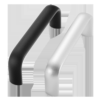 Овална алуминиева дръжка за шкаф, модел 162, East Wave, анодирано покритие, регулируемо разстояние между монтажните отвори