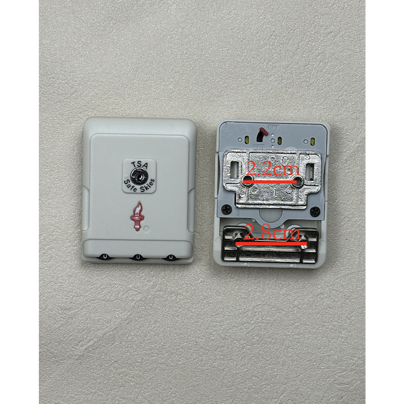 1903C ABS+PC Κλειδαριά Αποσκευών Αντικλοπής Άνοιξη 2025