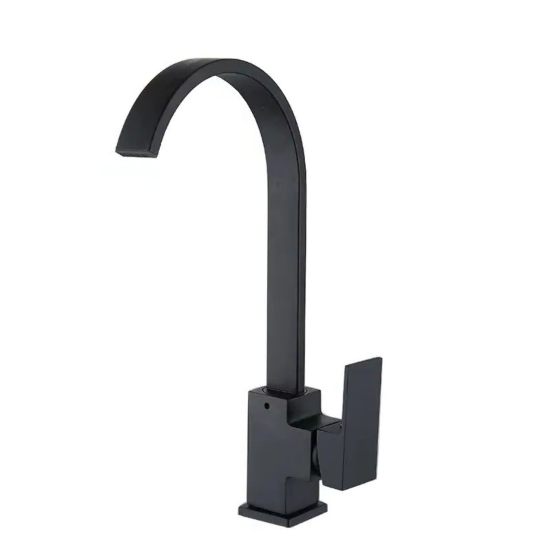 Kuchynský drezový kohút, otočný miešadlo, meď/zliatina, keramický disk ventilu, model SM-S58158, priemer sedla ventilu 30 mm, vstup/výstup 14 mm, jednoručné ovládanie, prevádzková teplota 1–90°C