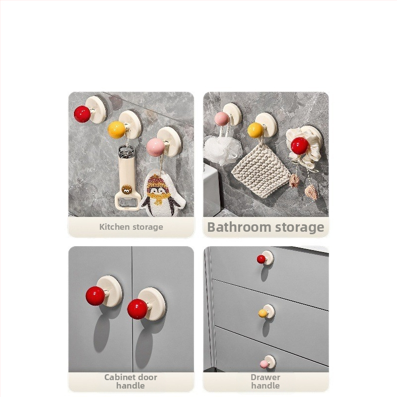 Rukoväť dverí s prisavkou pre sklenené posuvné dvere - bez vŕtania, plastová, model Ajd2025234