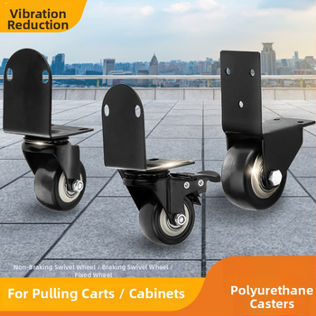 Ringing Roată direcțională din PU pentru valiză — rezistentă la uzură, suprafață din cauciuc, accesorii bagaje