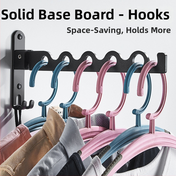 Стенно монтиран сгъваем сушилен прът за дрехи – алуминиева сплав, стил модерна простота, марка LGC