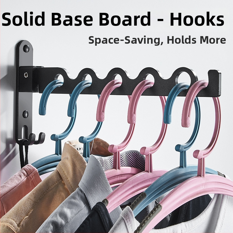 Nástenný skladací vešiak na sušenie odevov – hliníková zliatina, moderný minimalistický štýl, značka LGC