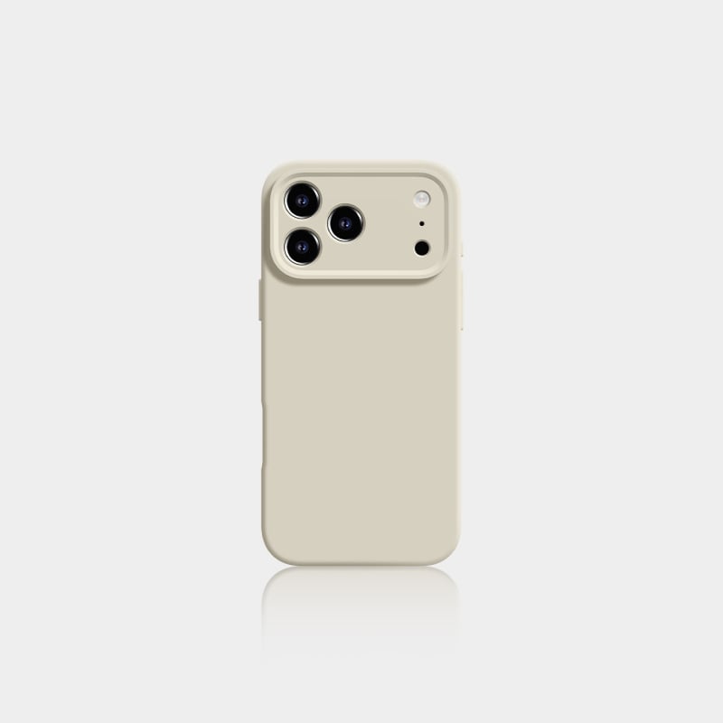 Maska za iPhone 17 Pro Max od tekućeg silikona, potpuno prekrivanje, zaštita od padova, stil japansko-korejski