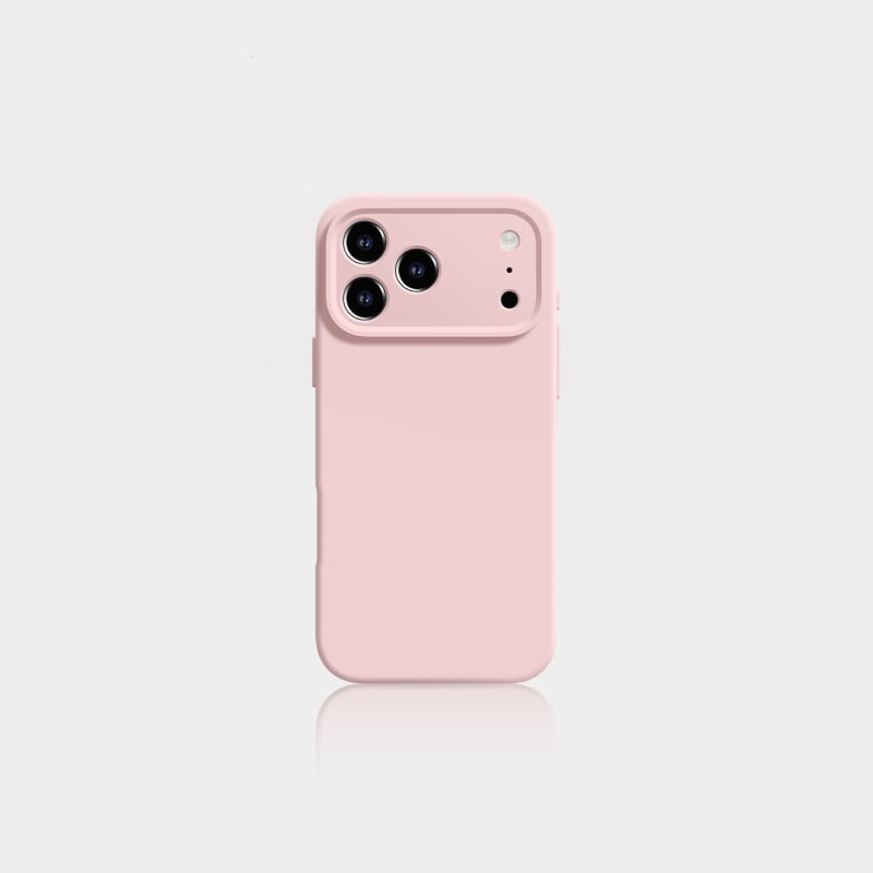 Maska za iPhone 17 Pro Max od tekućeg silikona, potpuno prekrivanje, zaštita od padova, stil japansko-korejski