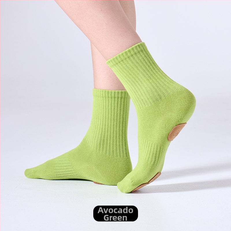 Κάλτσες χορού για παιδιά με αντιολισθητικό πάτο, μάρκα Yixlw, 70–80% βαμβάκι