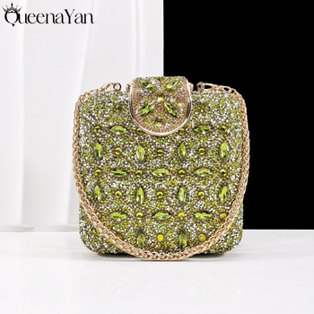 Set ženskih večernjih cipela i torbice — kvadratni clutch s kristalima i ručno šivanim visokim potpeticama; vrh: oštar; visina potpetice 6–8 cm; gornji materijal: Super Fiber; ulošak PU