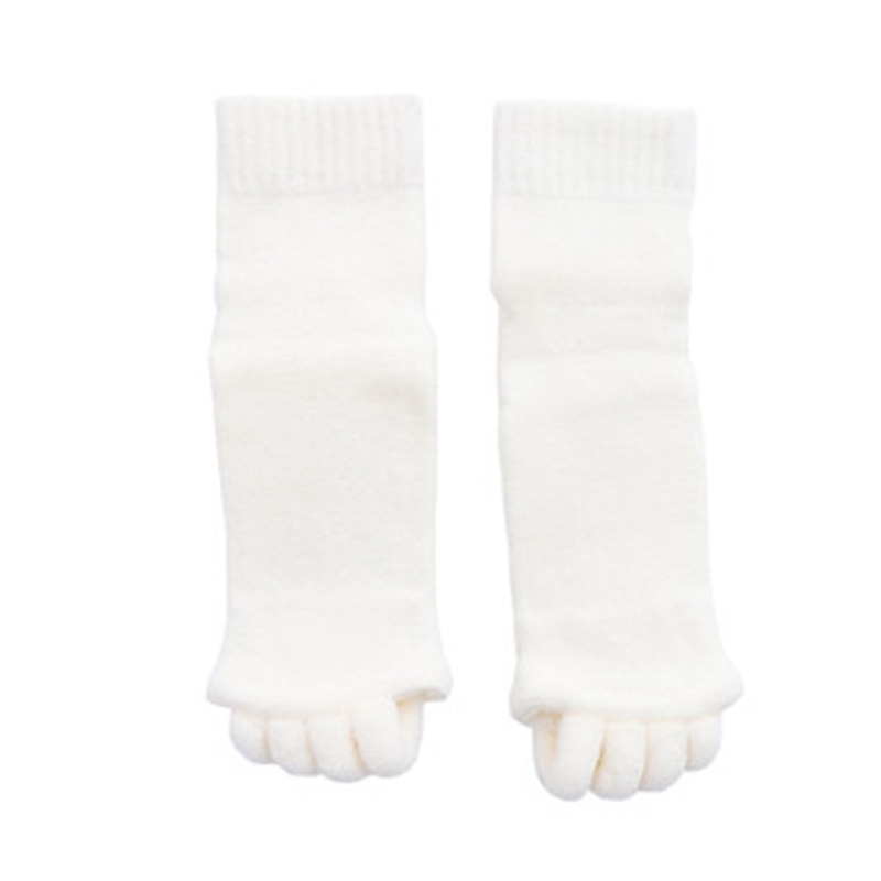 Yoga čarape s pet prstiju, protuklizne, srednje dužine, akrilna vlakna, unisex